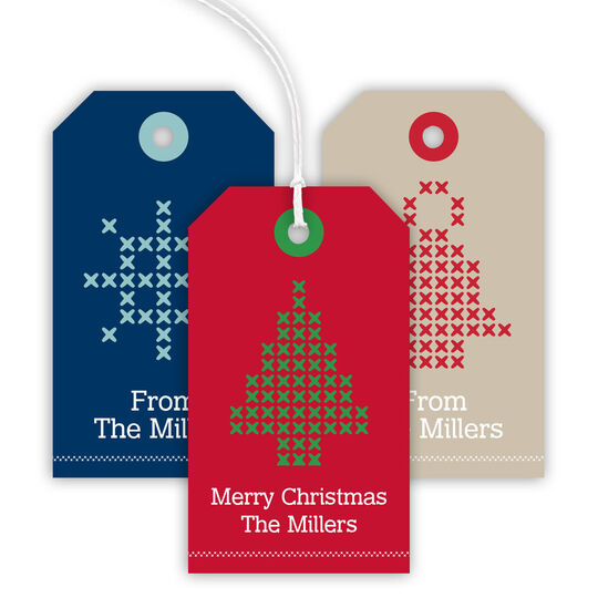 Holiday Icon Hanging Gift Tags